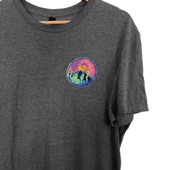 💥 Pikes Peak Colorado Tie-Dye Short Sleeve Top - Picture 2 of 4